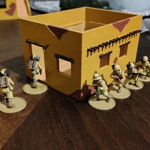 north African WW2 house