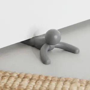 Crushed guy door holder