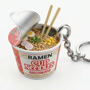 Realistic Cup Noodles Ramen Keychain