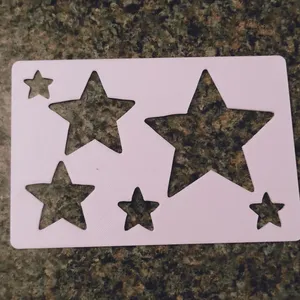 Star Stencil Quick Print