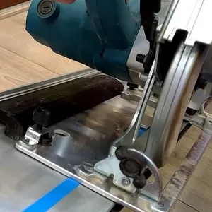 Adapter for using a Makita HS7601 saw on a bus