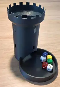 Board Games Dice Tower