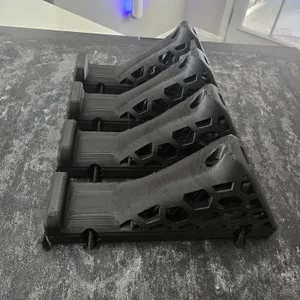 Air soft front hand support