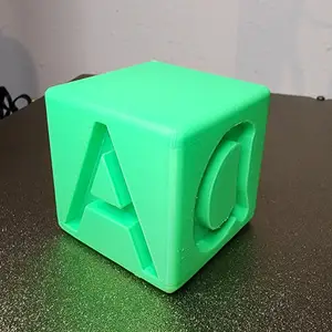 Block Letter A\a