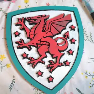 welsh badge