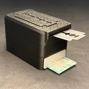 DE Razor Blade Disposal & Dispenser
