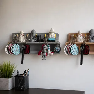 mini 5 hook Keyring Display Shelf