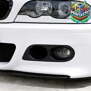 BMW E46 M-PACK DUAL FOG LIGHT INSERT – FRONT BUMPER