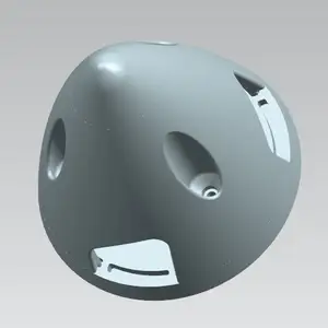 Кок для 3-х лопастного винта, 3-Blade Fiber Spinner RC 50 mm