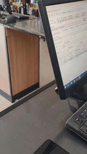 Phone stand for desktop monitor