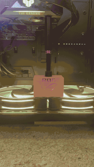 Soporte GPU Con Base Iluminada