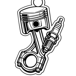 Mechanic keychain
