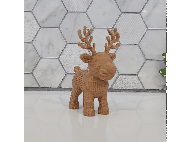 Knitted Reindeer