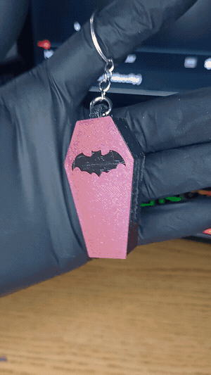 Coffin Keychain - HOLDER + 4 mods