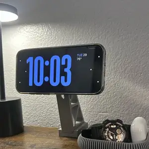 Magsafe Phone Charging Desk Clamp Mount Clock 1st & 2nd Gen