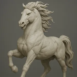 agresive horse