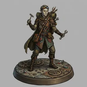 Artificer changeling with far traveler background