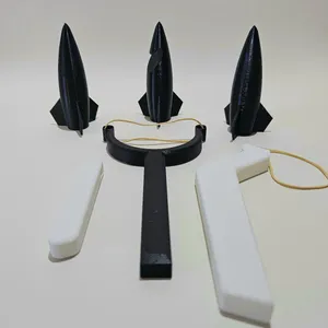 Model Rocket Slingshot Launcher