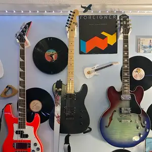 Wall Hanger for electric/ acoustic guitar