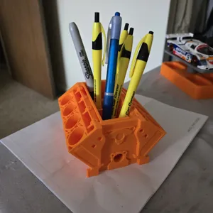 ENGINE BLOCK CARD HOLDER