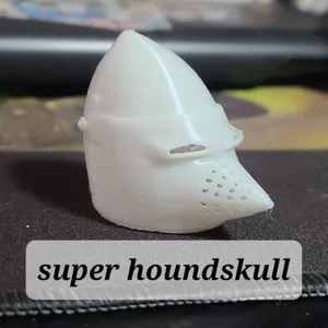 medieval helmet houndskull bascinet