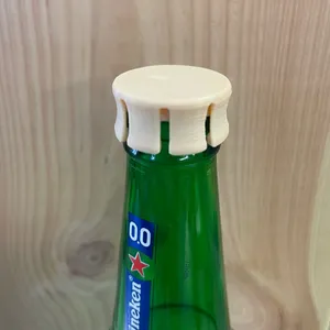 Beer cap, beverage cap, simple glass bottle enclosing