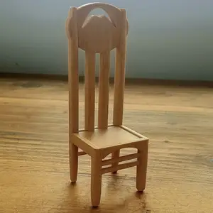Dollhouse Furniture Chair by Charles Rennie Mackintosh