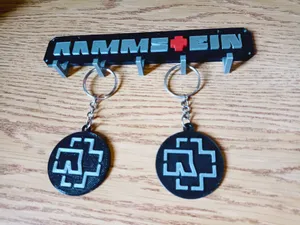 Rammstein Keyholder - Porta Llaves.
