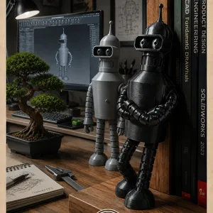 Futurama's Bender Build -A- Flexi (LARGE)