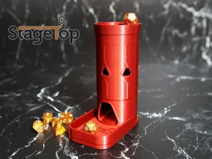 stage top dice tower