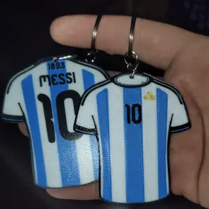 messi shirt keychain
