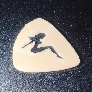 Mud Flap Girl Guitar Pick