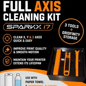 FULL AXIS CLEANING KIT- Sparkx i7