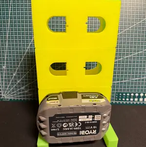 Ryobi battery stand