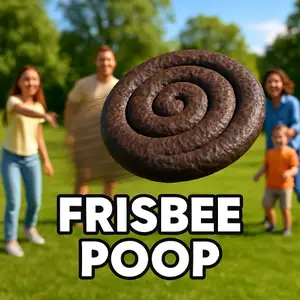 Frisbee poop