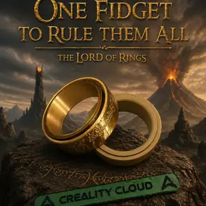 Lord of Rings of Power Fidget Spinner Bracelet LOTR