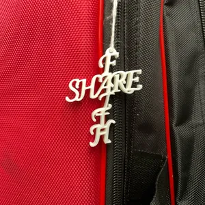 Share Your Faith Cross Keychain