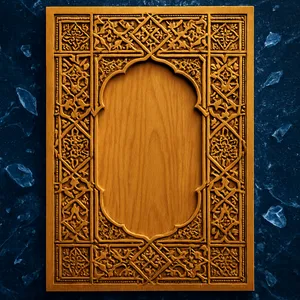 Decor Arabic style panel «الله»