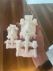 Print in place - 2026 F1 car
