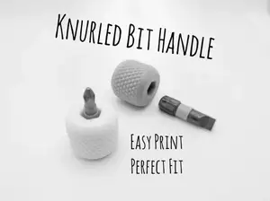 Mini Bit Handle - Knurled Grip