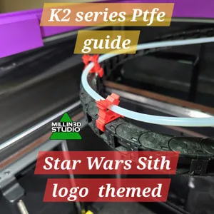 Creality K2 Plus Pro Combo Star Wars Sith Logo PTFE Guide