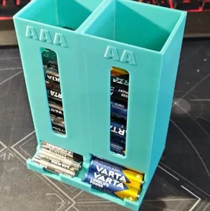 AA and AAA battery storage