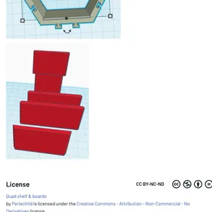 Quad shelf with separators