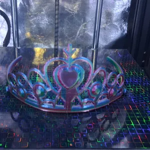 Elsa crown and wand
