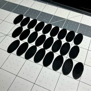 Oval Pupils 25.4mm x 12.7mm Flat