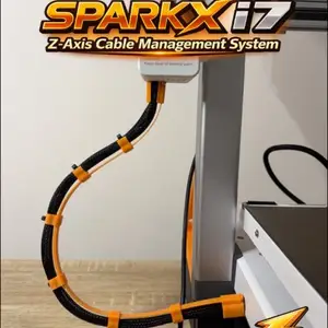 SPARKX i7 Z-Axis Cable Management System