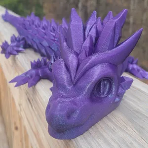 200% Crystal Dragon – Multi-Piece Articulated Model