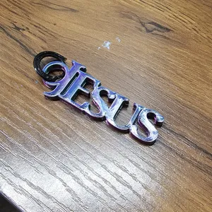 Jesus keychain