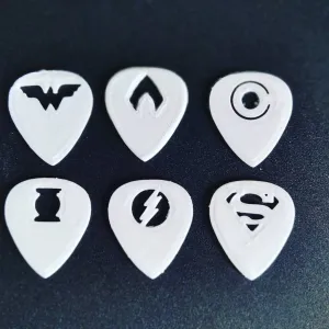Guitar picks (Justice League)